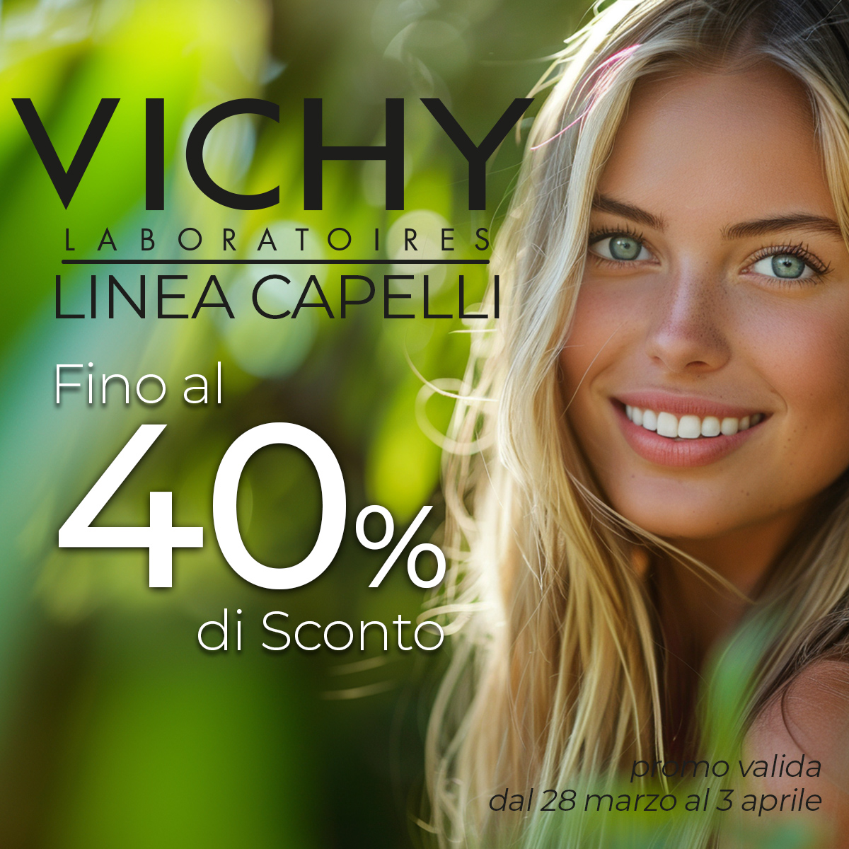 Valorizza i tuoi capelli con Vichy